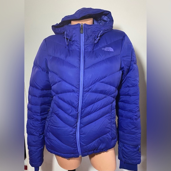The North Face Women's Moonlight Vibrant Purple Puffer Coat Size M - Picture 1 of 12